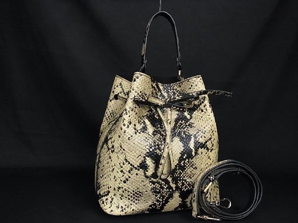 1円 FURLA フルラ ディーヴァ レザー 2WAY ワンハンドル クロスボディ ショルダー ハンドバッグ レディース クリーム系 BD3799