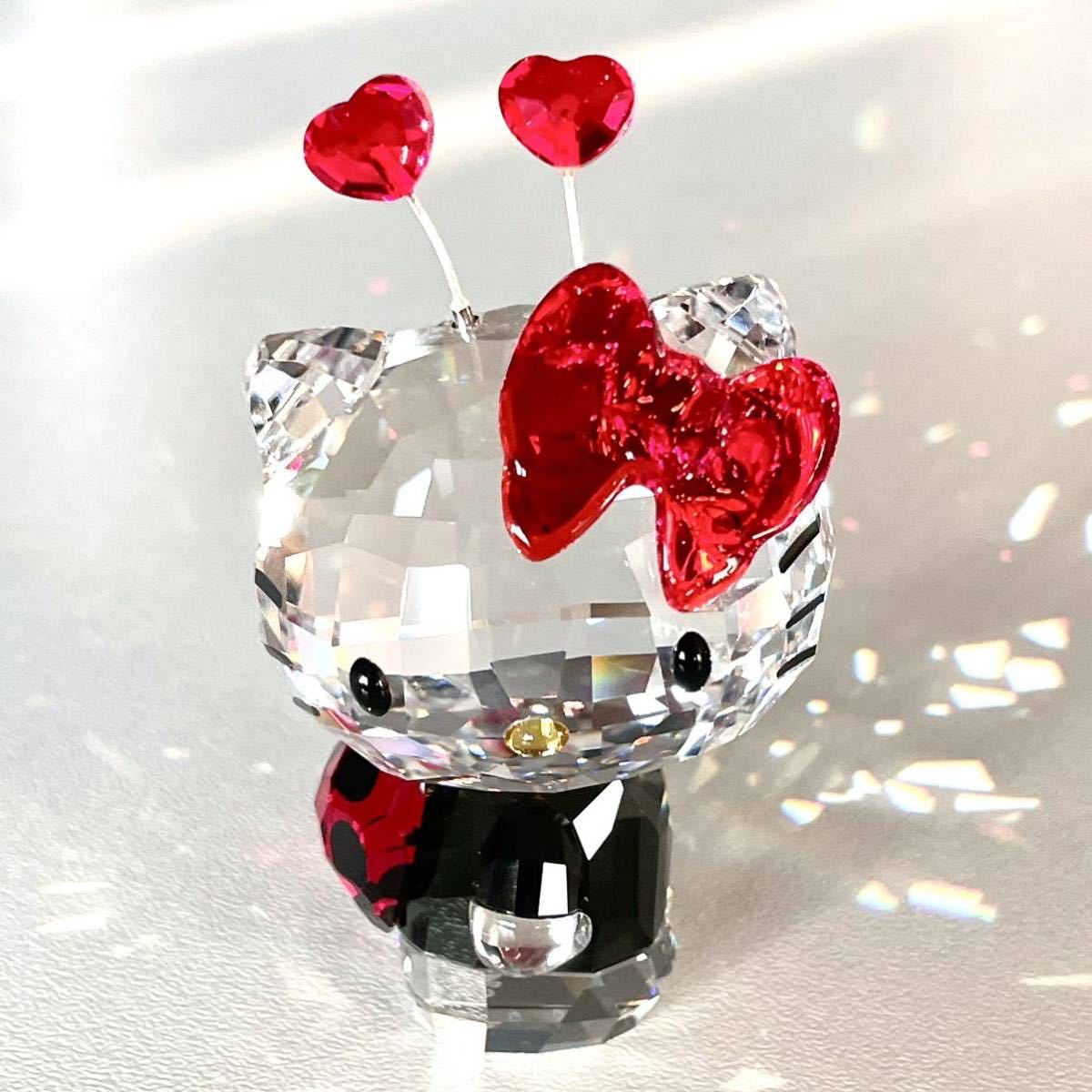 スワロフスキーハローキティてんとう虫 新品 スワロフスキー Swarovski ハローキティ てんとう虫