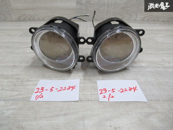 点灯OK トヨタ 純正OP オプション NHP10 アクア LED フォグライト フォグランプ 左右セット KOITO 278-11096 即納 棚O-2-21