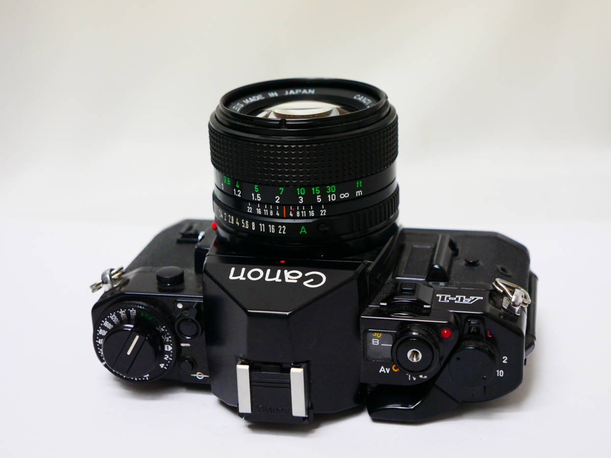 1847 CANON A-1 FD 50mm F1.4 キャノン 一眼レフフィルムカメラ New