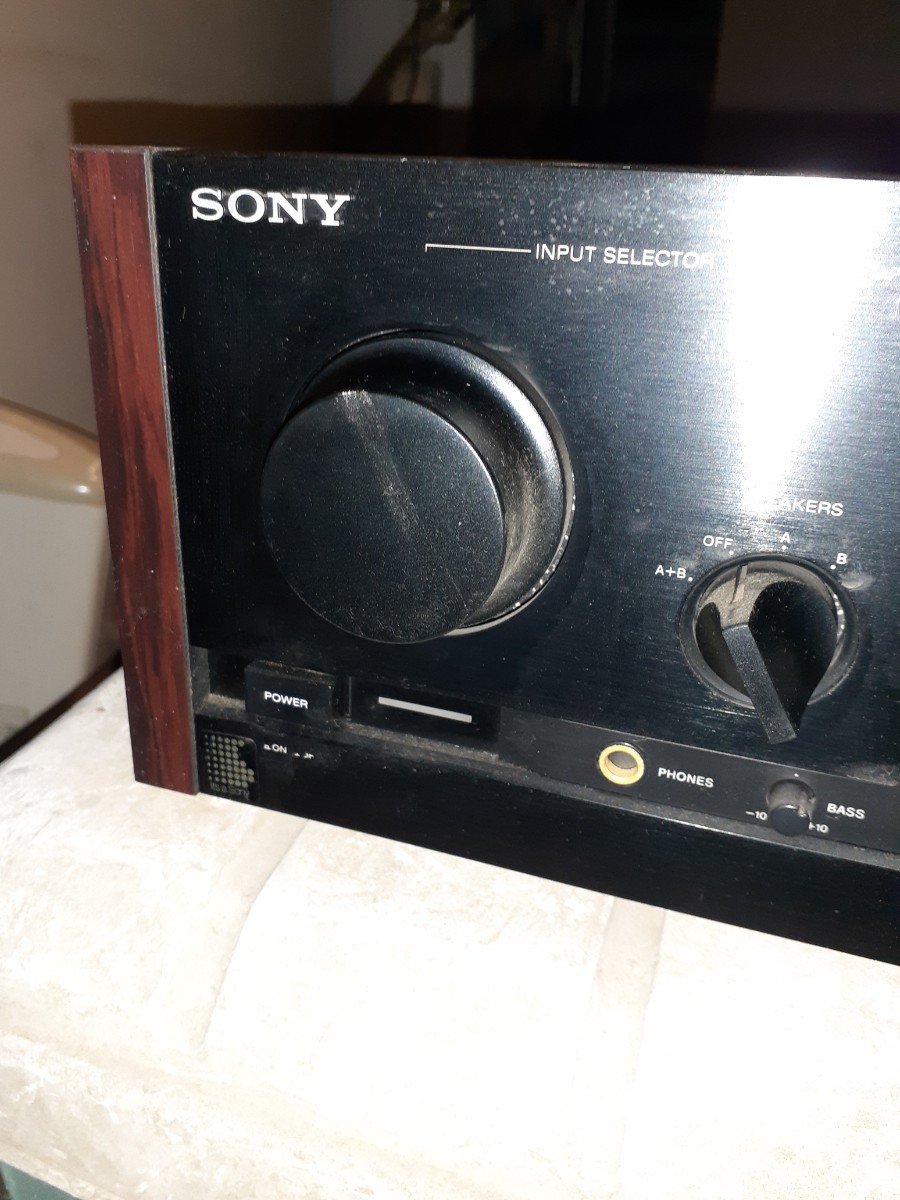 動作確認動画ありSONY TA-F333ESG プリメインアンプ 動作確認動画