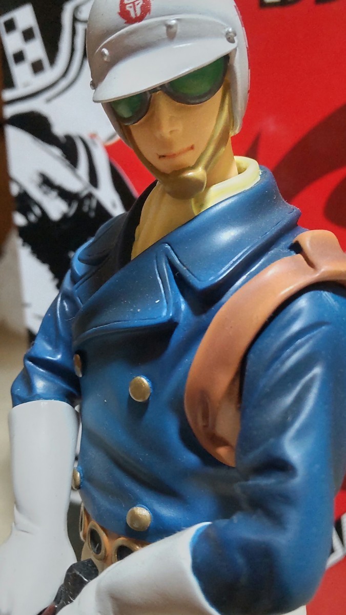 送料込 ワイルド7 スタチュー 飛葉大陸 ダイブ フィギュア 1/6