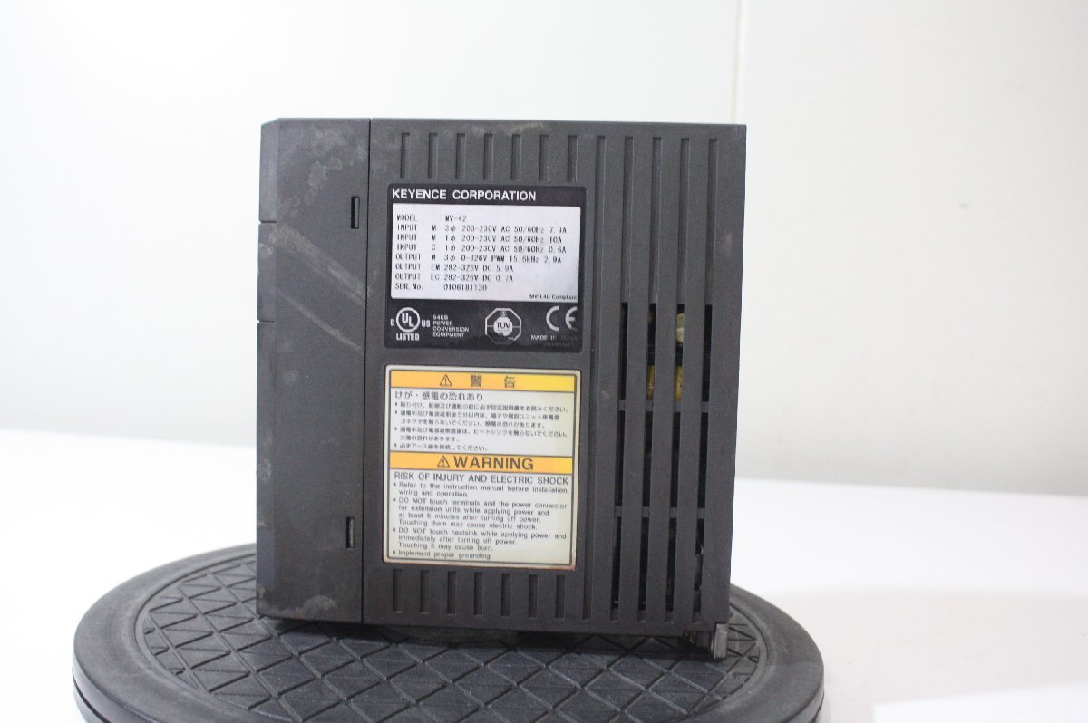 F3943 Keyence MV-42 位置決め機能内蔵ACサーボアンプ | SKLEPDEMO2.I 