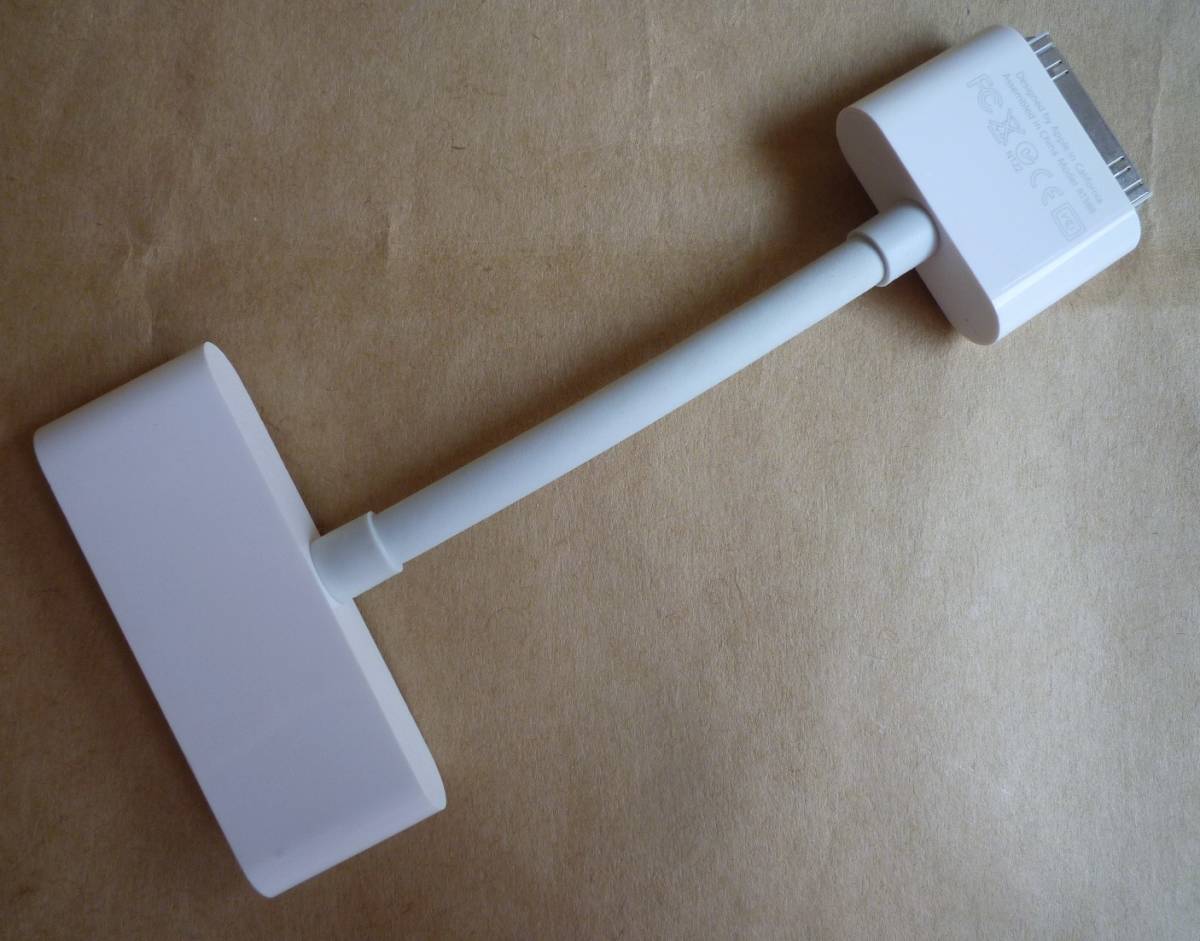 Apple 面倒い Digital AV アダプタ (30pinコネクタ)