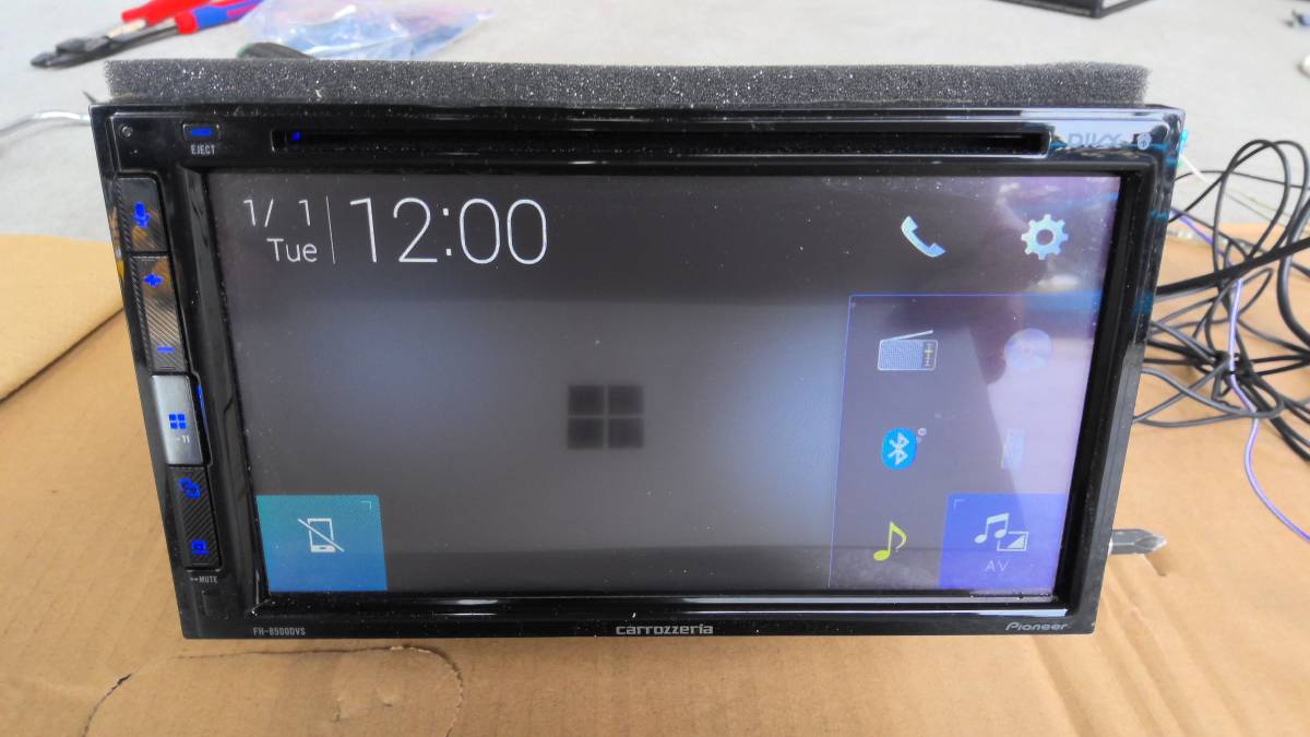 Carrozzeria FH-8500DVS Apple Carplay Android Auto ディスプレイ 