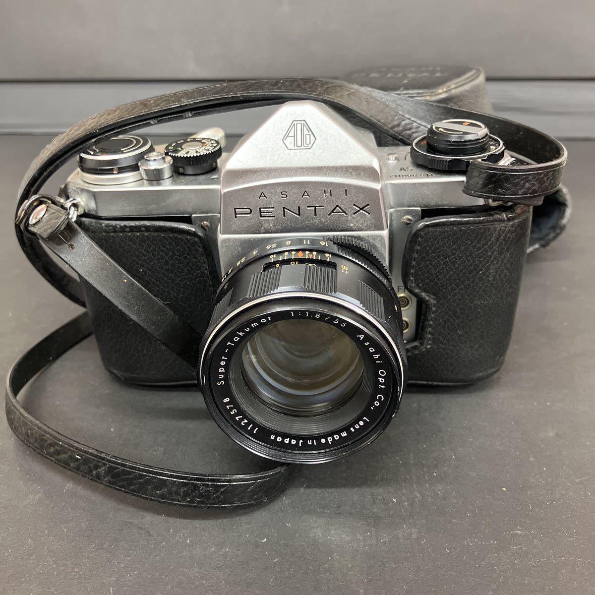 X0011 シャッターOK ASAHI PENTAX アサヒペンタックス カメラ 1:1.8/55