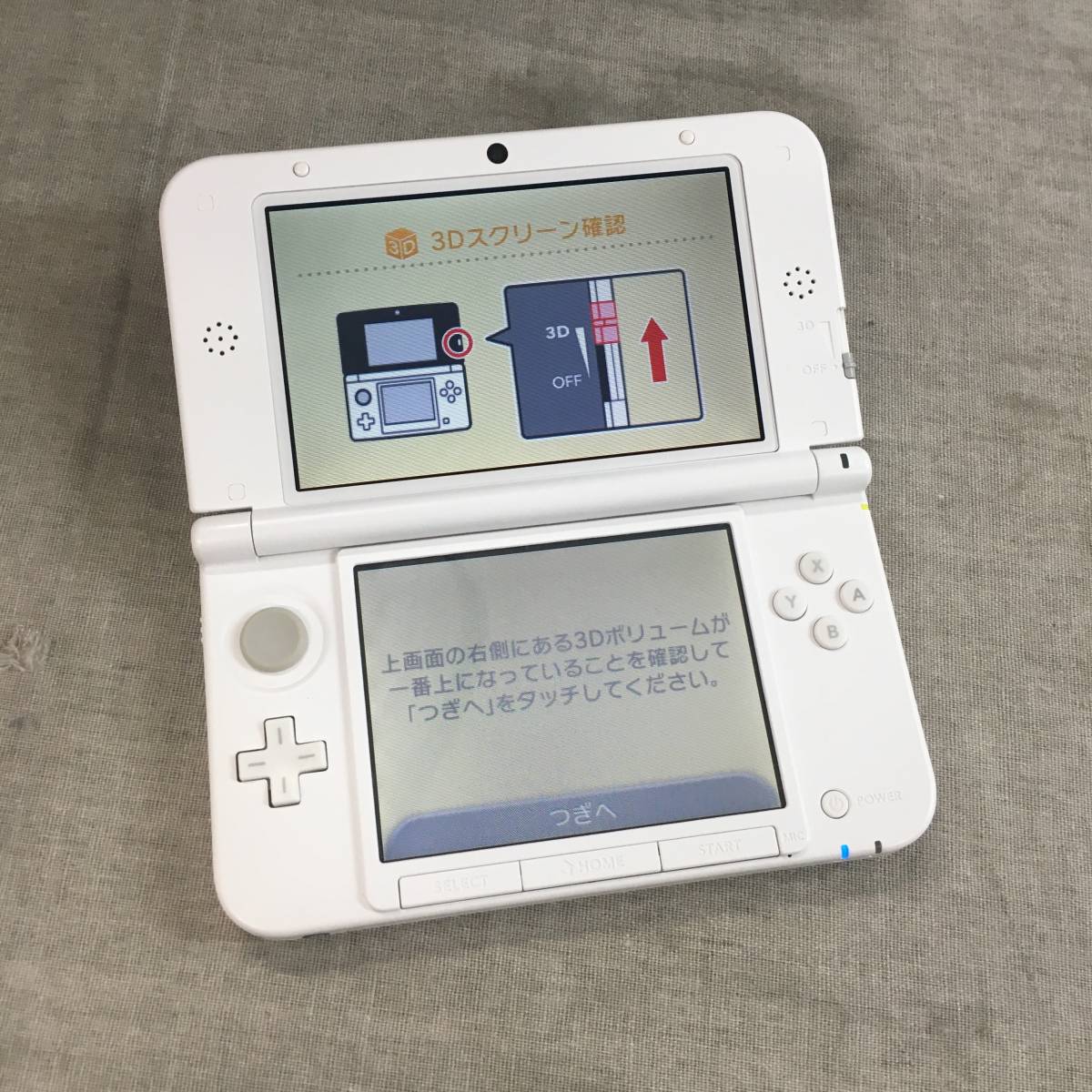 ジャンク！ニンテンドー3DS LL ピンク×ホワイト 本体のみ Nintendo