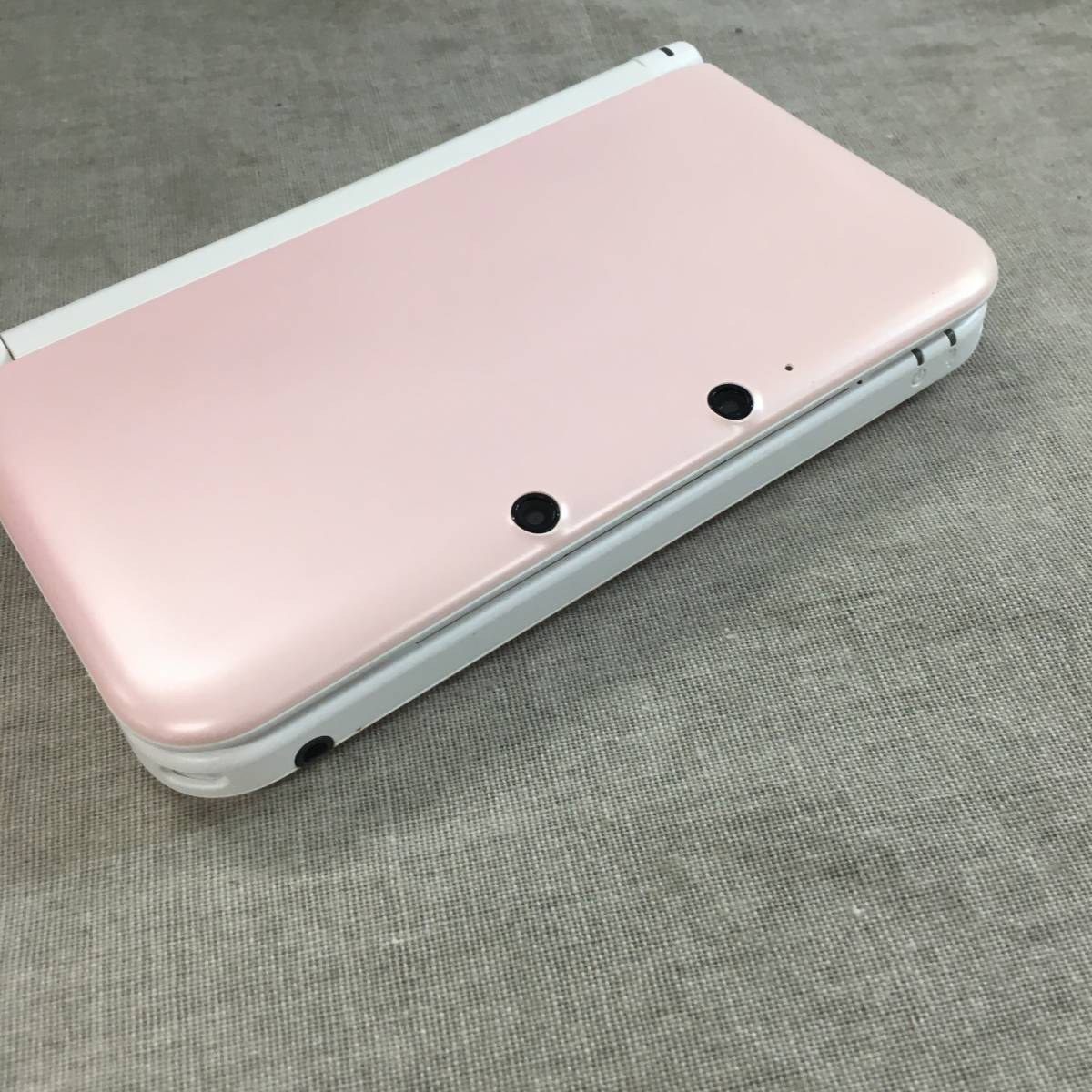 ジャンク品 ニンテンドー3DS LL ピンクXホワイト LL ニンテンドー3DS