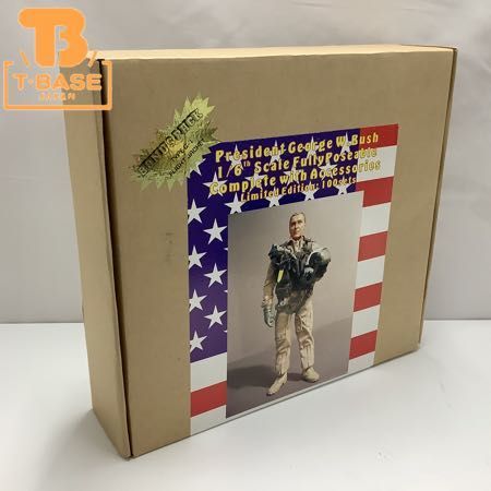 1円〜 T4 TOYS 1/6 President George W.Bush ブッシュ大統領