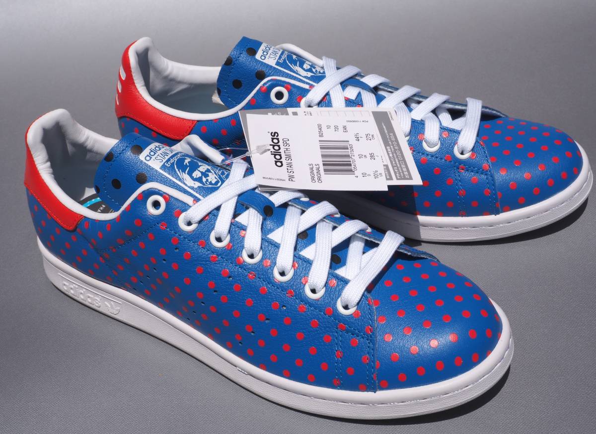 デッド!! 新品!! 28，5cm 限定 14年adidas x ファレル スタンスミス 青x