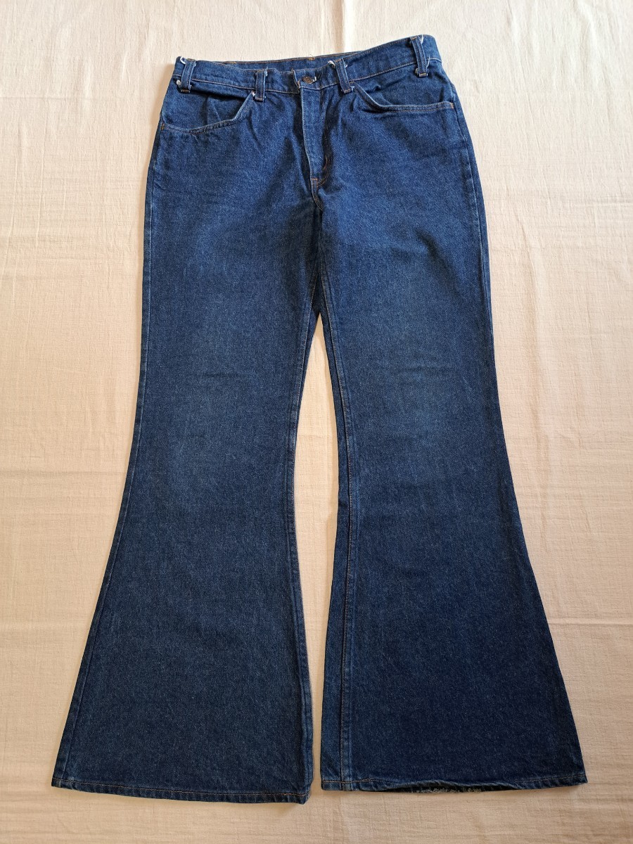 □【濃い◎】70's～♪VINTAGE USA Levi's 684 (ビッグベル) ベルボトム