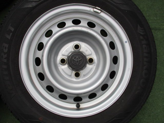 トヨタ純正スチールホイール プロボックスバン 155/80R14 LT 溝有り