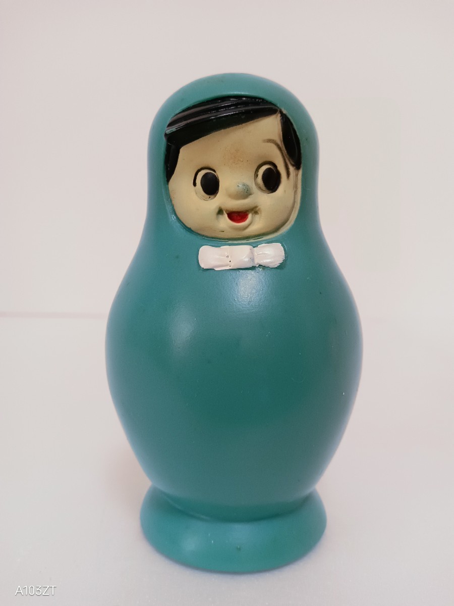 低価，大人気 ①約11.5cm 信用金庫 信ちゃん ボーリングピン ソフビ