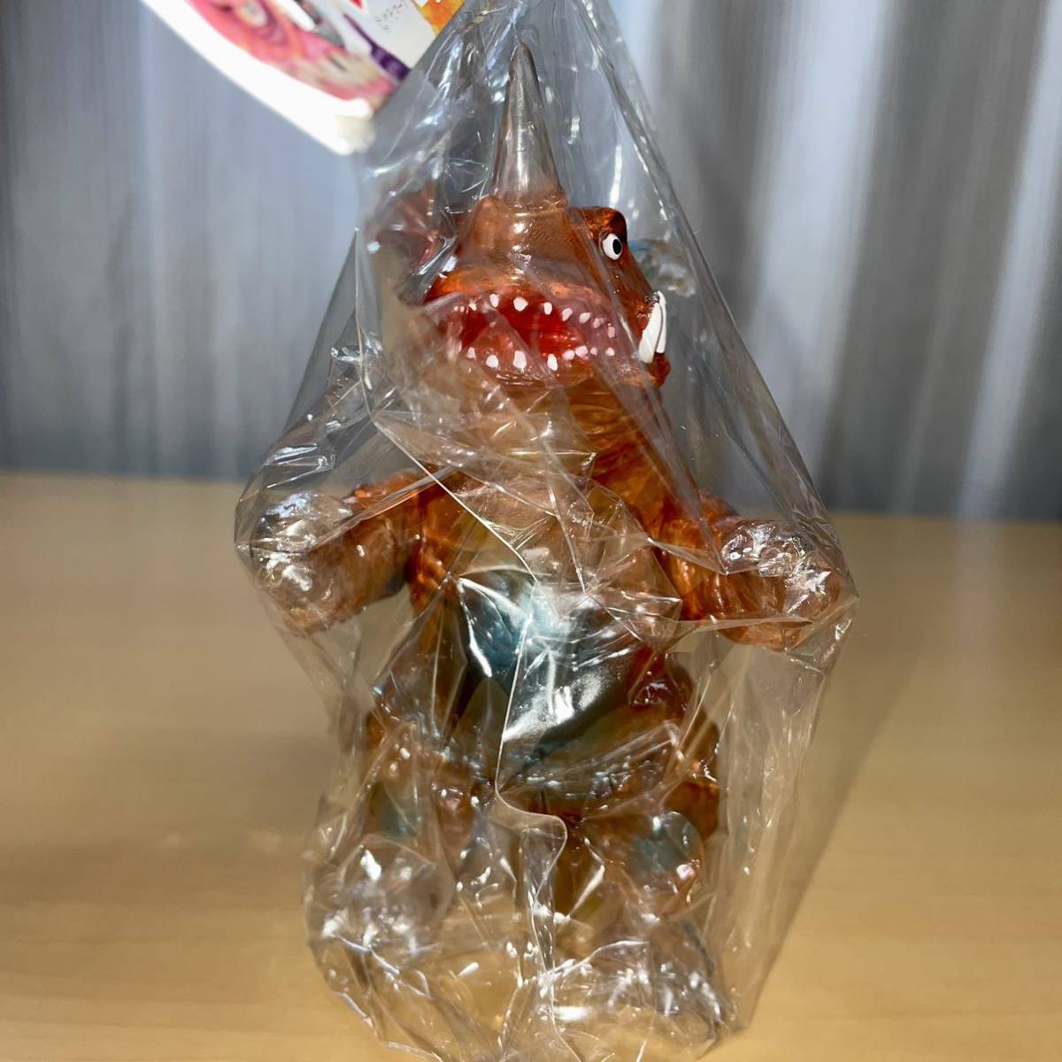 ヤモマーク 透明 ネロンガ クリア成型 ソフビ sofvi ウルトラマン