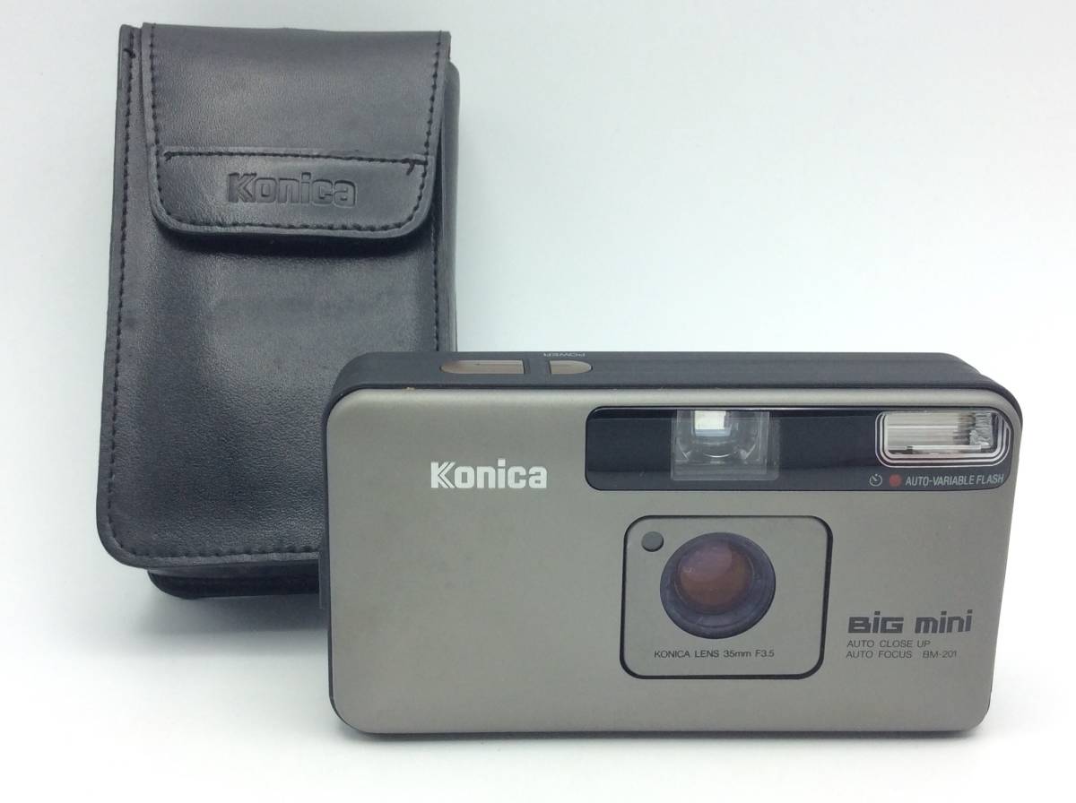カメラ Konica BIG Mini フィルムカメラ ケース付き