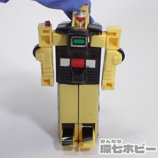 2WX35 当時物 バンダイ マシンロボ MR-27 2階バスロボ はとバス ダブル