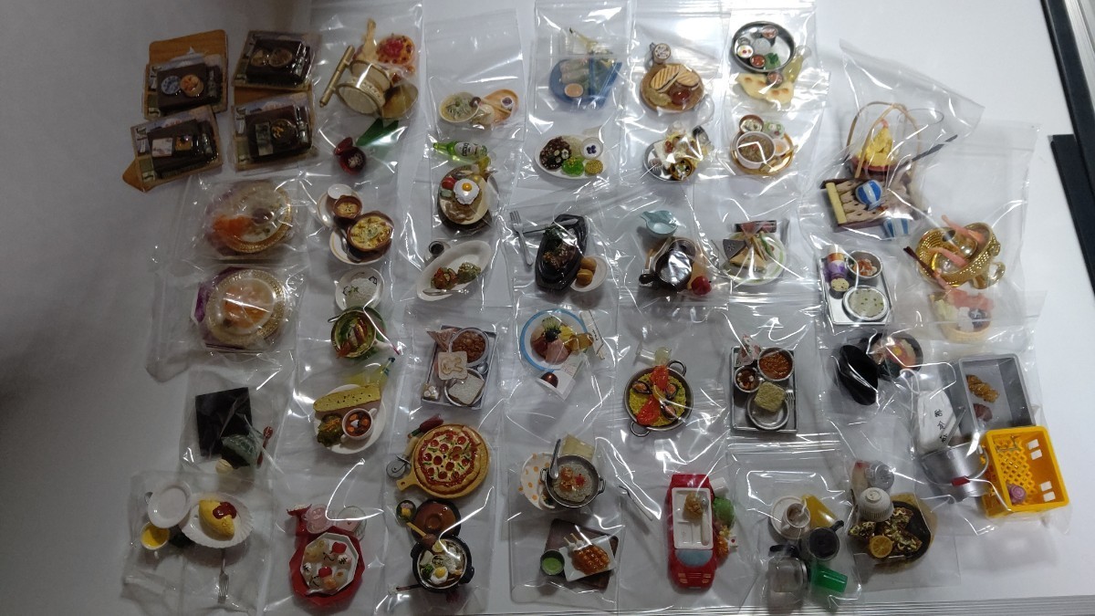 1円〜　ジャンク　リーメント　ぷちサンプルシリーズ　中国宮廷料理 満漢全席 車窓付き全国駅弁フィギュア　まとめて