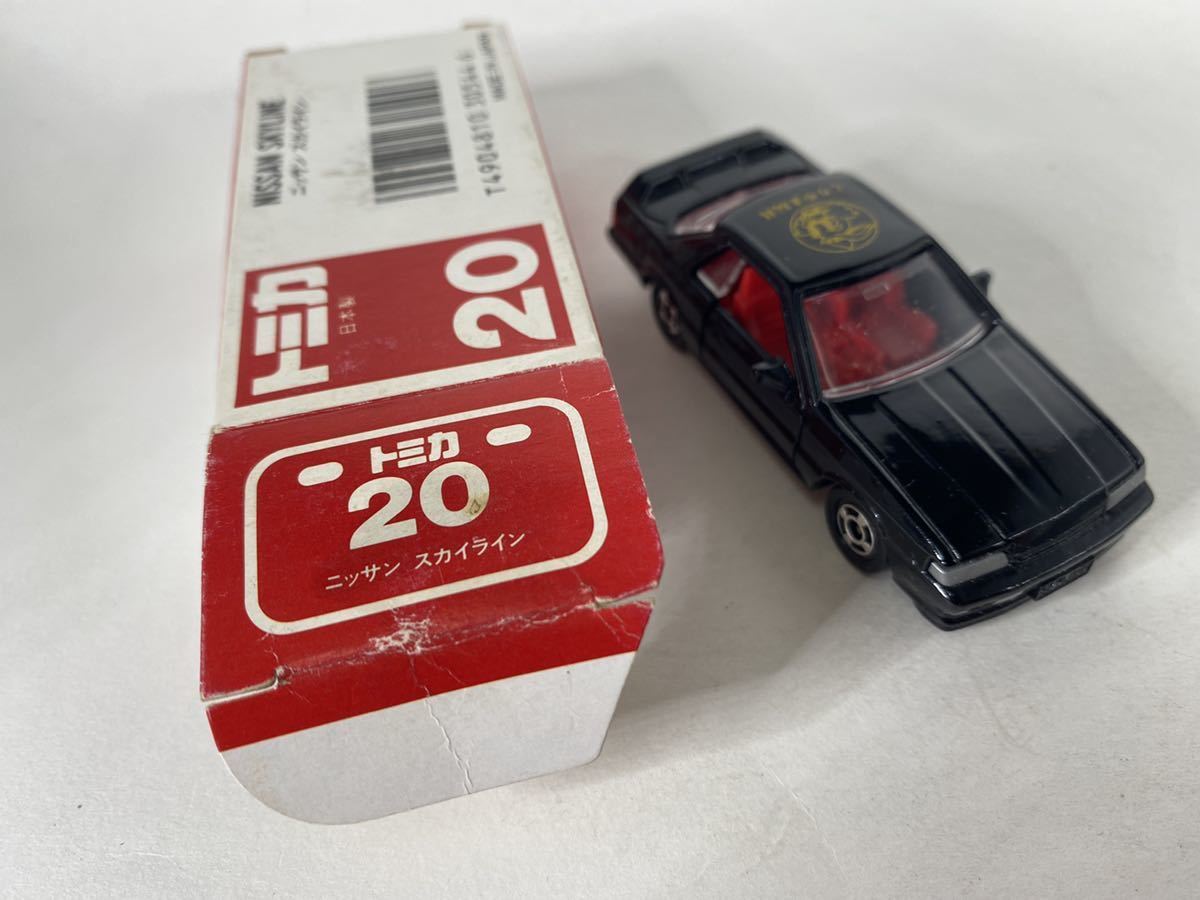 トミカ 赤箱 20-5-7 日産 スカイライン GTS (R31) 日本製【くりやま