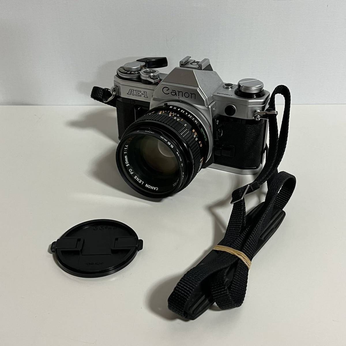 Canon キャノン AE-1 シルバー 50mm 1:1.4 レンズセット 動作未確認