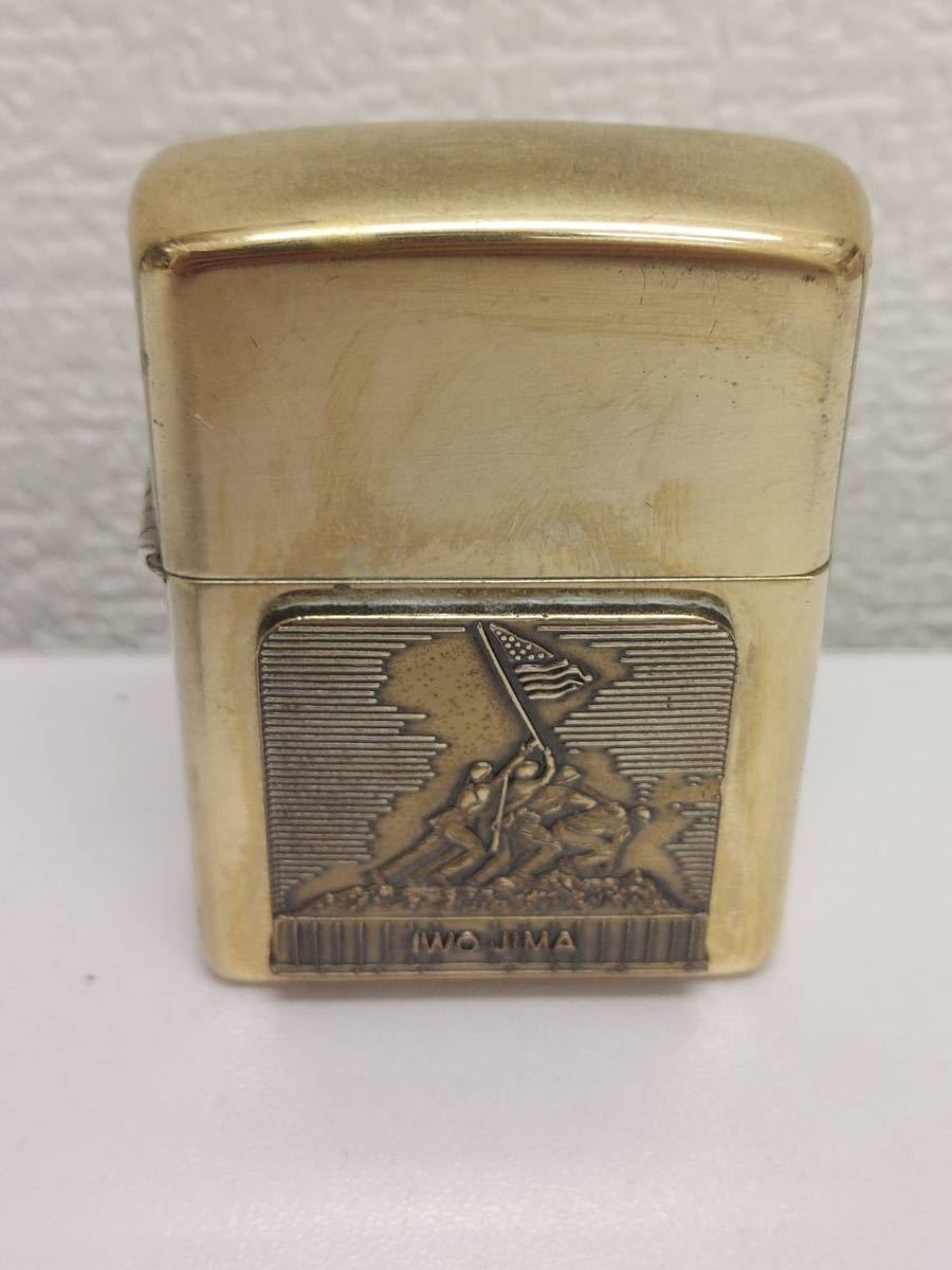 【E/F213849】ZIPPO ジッポー ライター IWO JIMA 硫黄島 オイルライター ※着火未確認