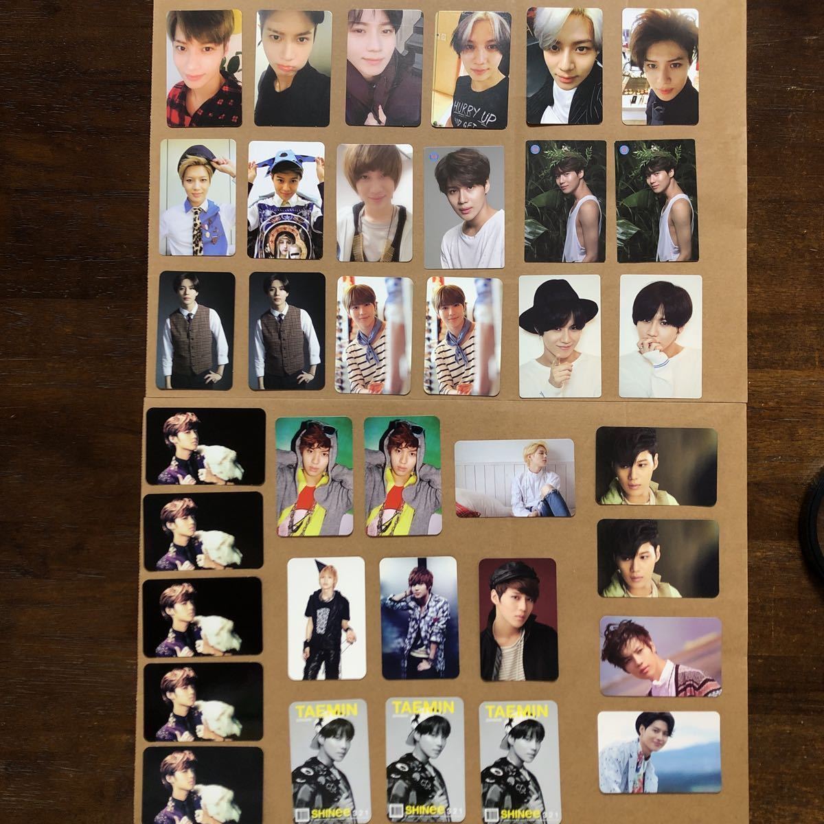 SHINeeテミン公式トレカまとめ売り