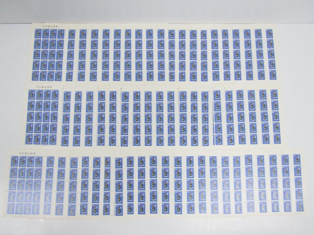 琉球郵便 琉球切手 未使用シート 63枚 まとめセット 中古 ◇1462