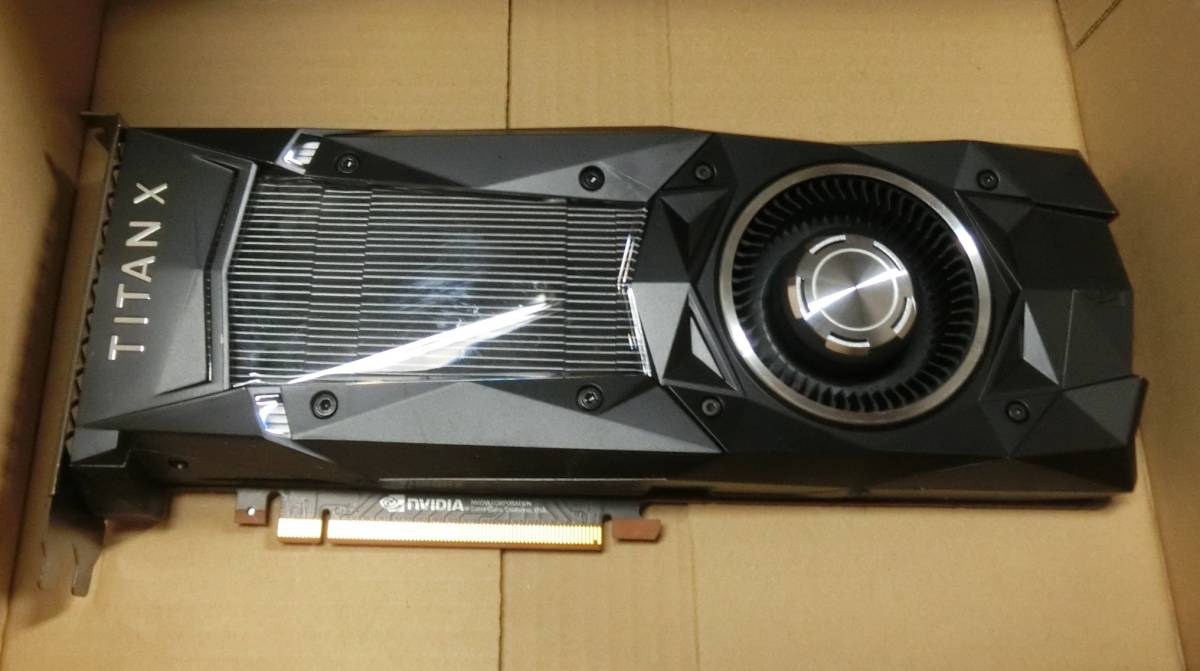 NVIDIA GeForce GTX TITAN X ビデオカード グラフィックボード PG611