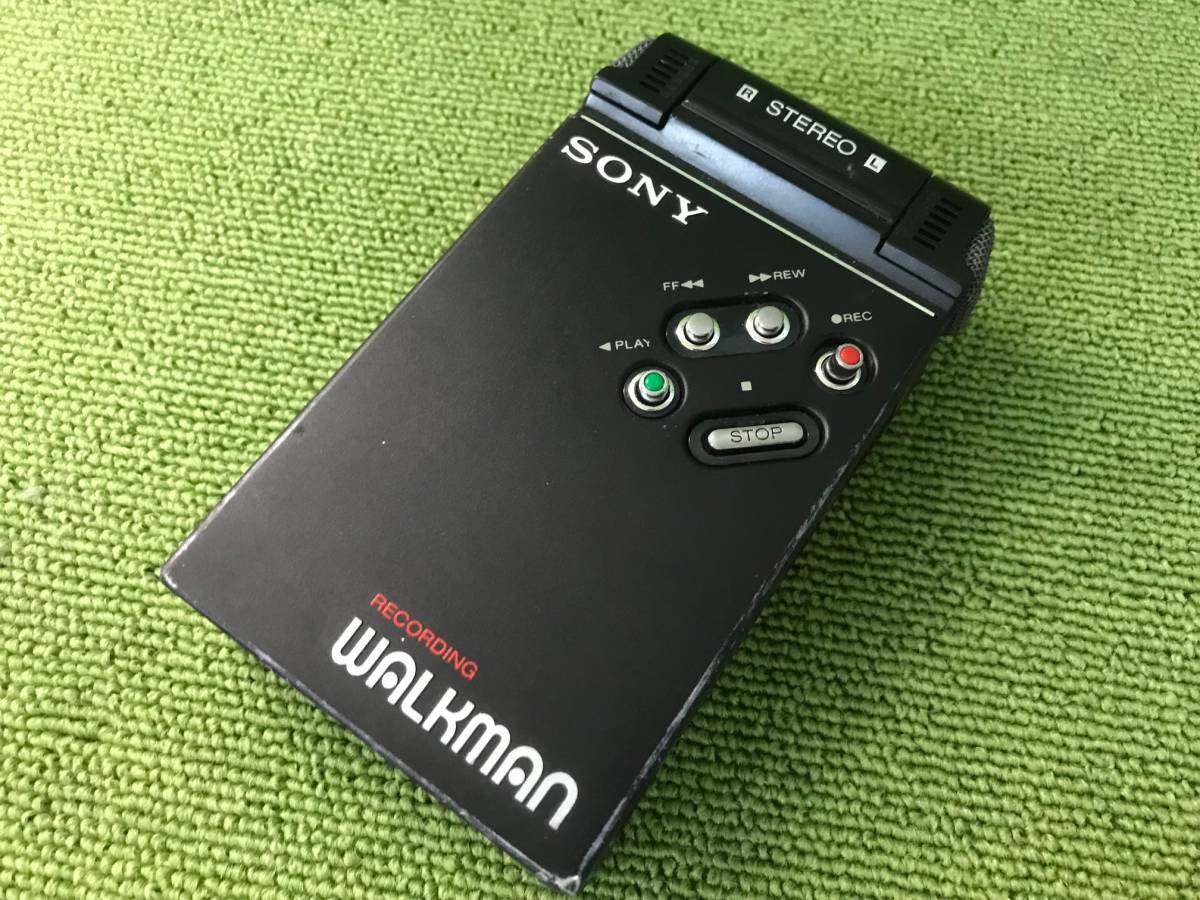 SONY カセットレコーダー WM-R2 ジャンク品 黒 SONY カセット