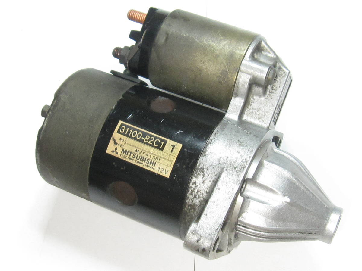 動作確認済 ジムニー セルモーター 31100-82C11 中古 JA11 JA12 JA22 スターティングモーター スターターモーター JIMNY ( 31100-80X51 )