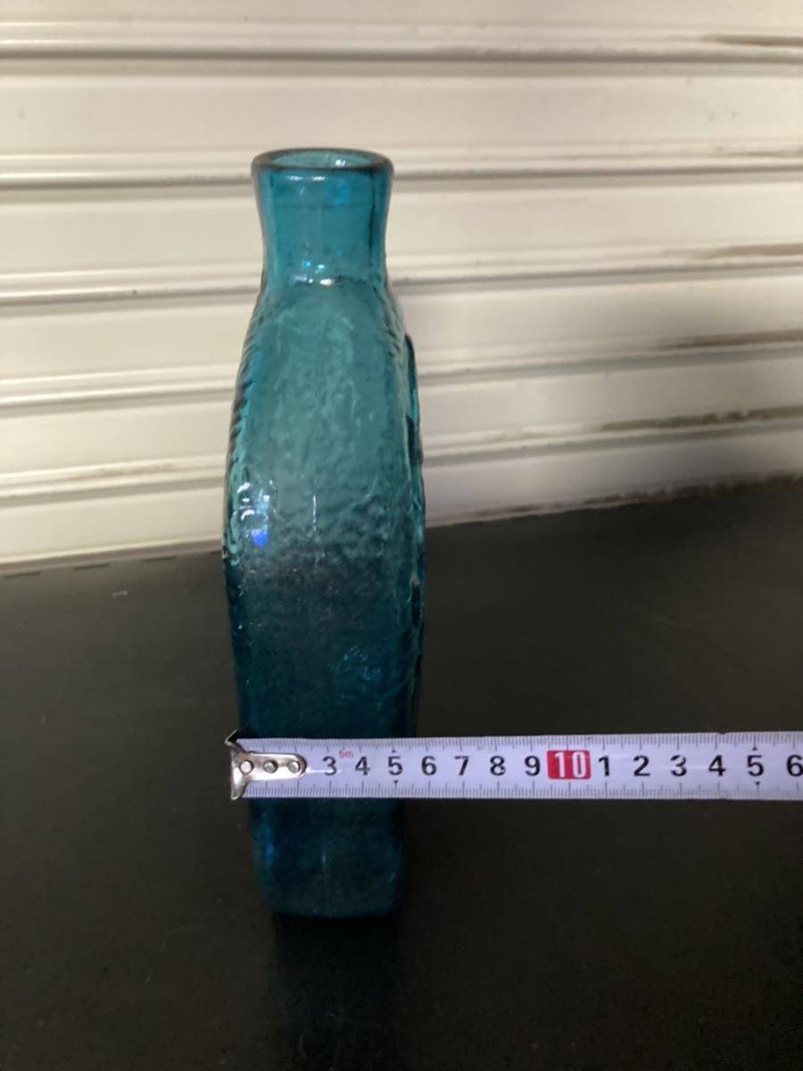 琥珀色の人型デキャンタ／アンバー／ガラス／エリックホグラン