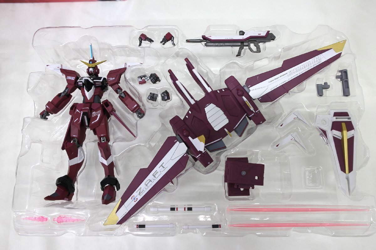 ○中古品○BANDAI METAL ROBOT魂 ZGMF-X09A ジャスティスガンダム