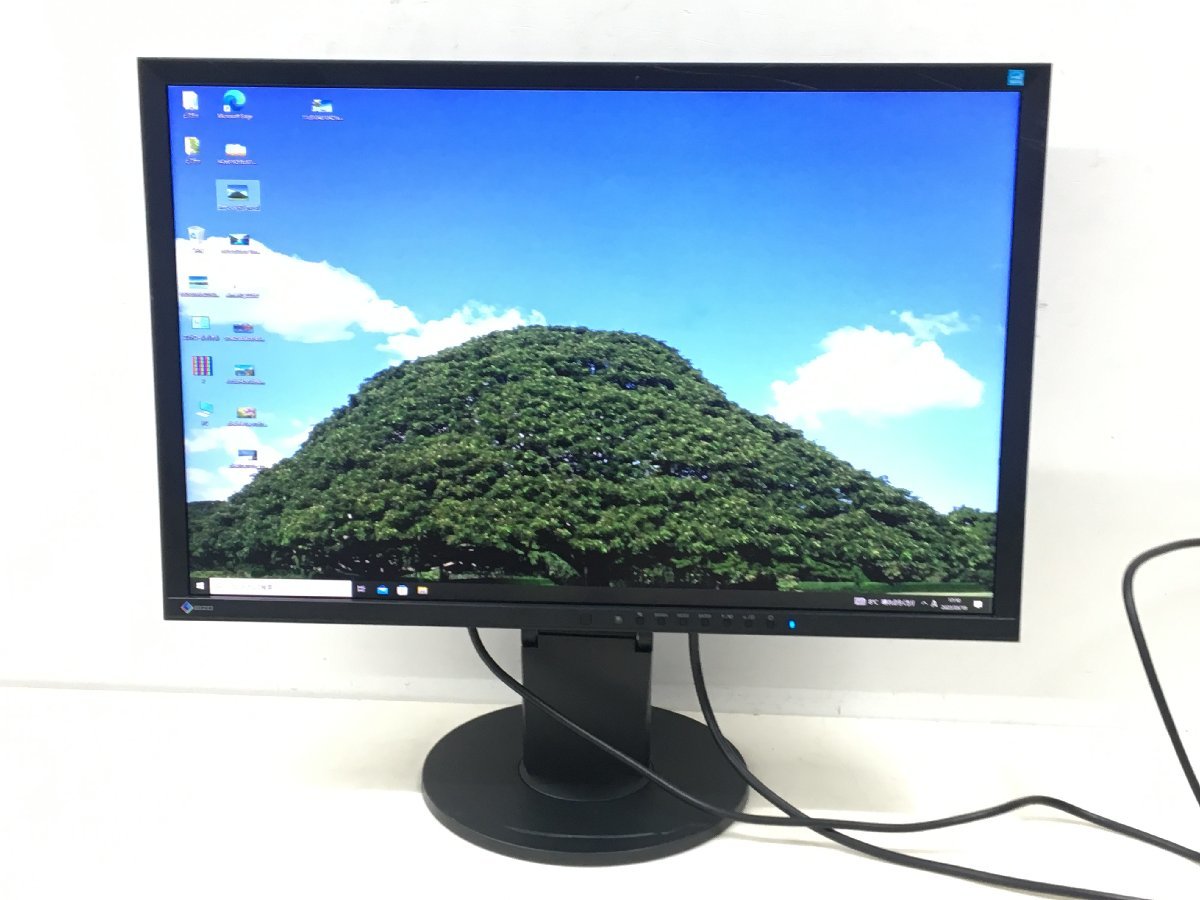 良品 EIZO 24型液晶モニター FlexScan EV2436W 高さ調整 縦回転 使用時間6904H（管：2E-M）