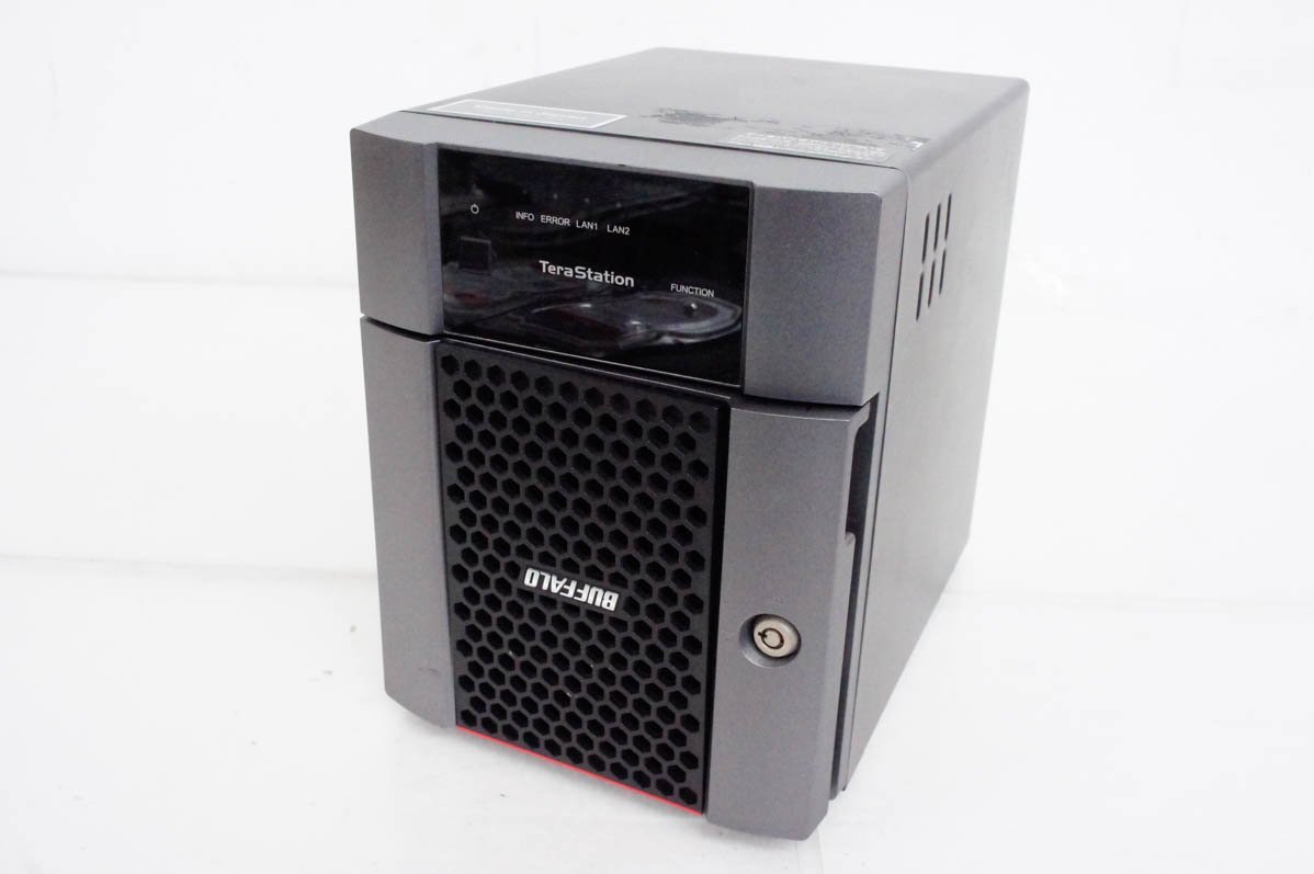 1 BUFFALO バッファロー TeraStation 1TB*4 計4TB カギなし TS3410DN0404