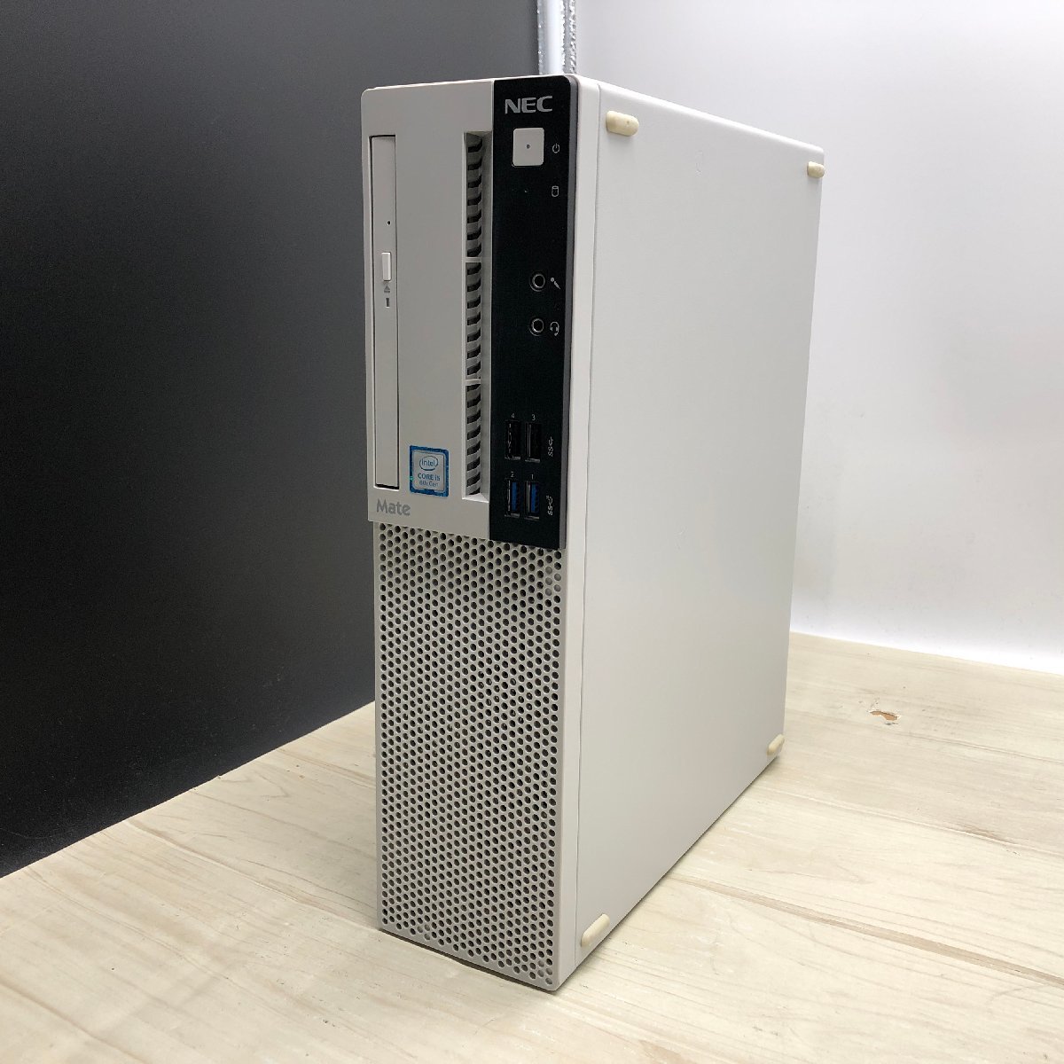 4240☆NEC Mate MKM28L Core i5 8400 HDD/無 メモリ/8GB BIOS確認 小型