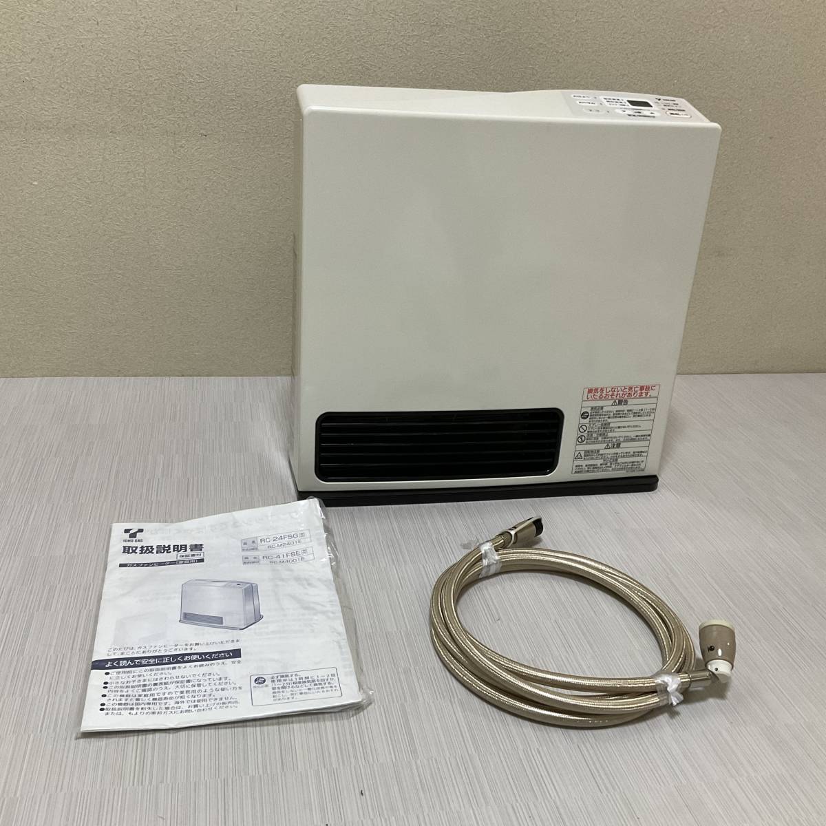リンナイ製ガスファンヒーター RC-M4001E 都市ガス用 リンナイ ガス