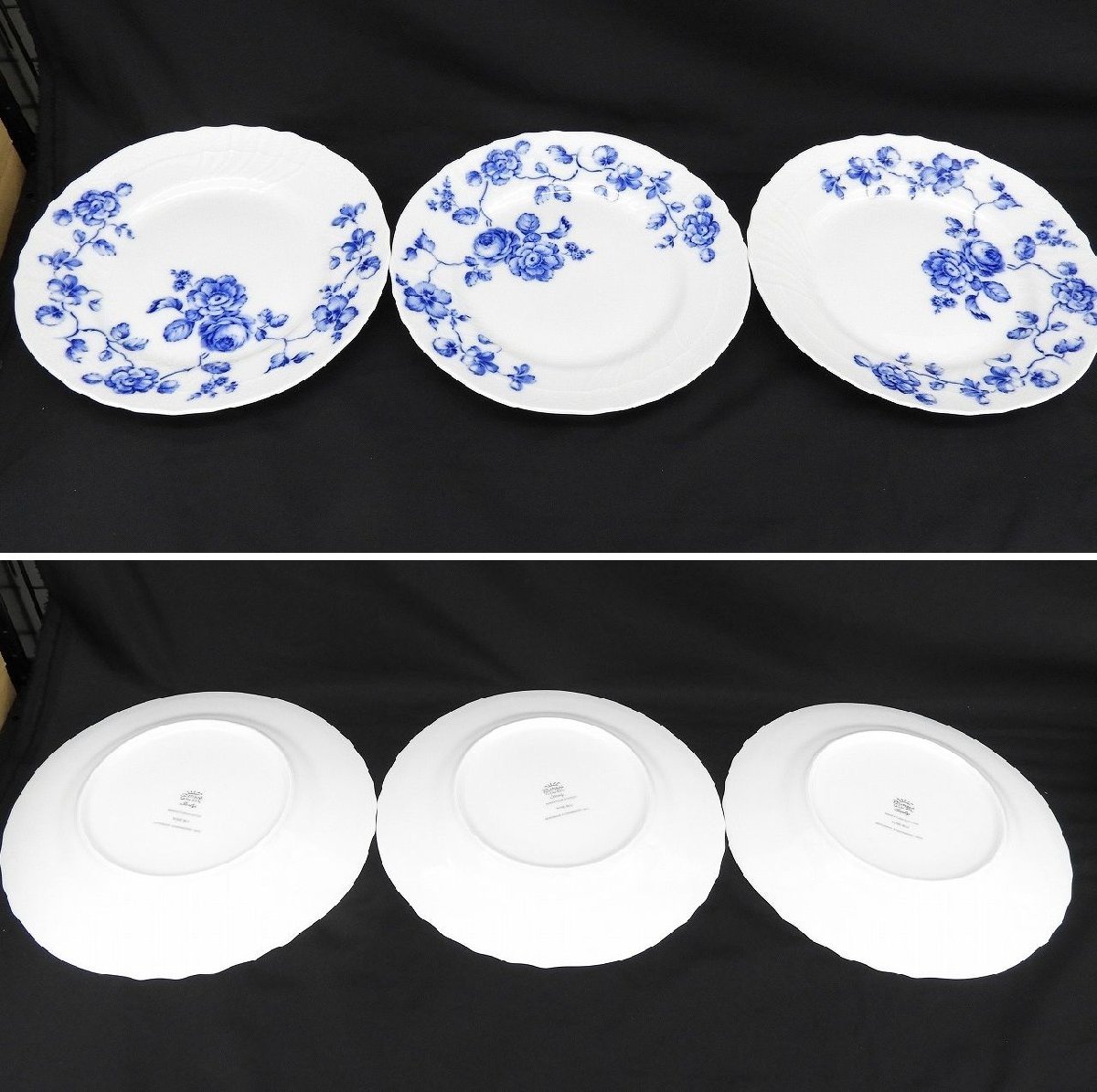 中古品】Richard Ginori リチャードジノリ ブルーローズ オーバル