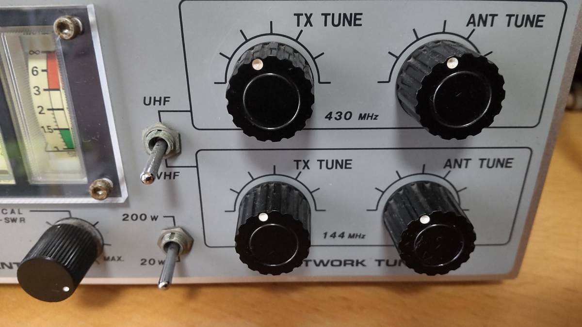 KURANISHI NT-272 144/430MHz デュアルバンド アンテナチューナー現状