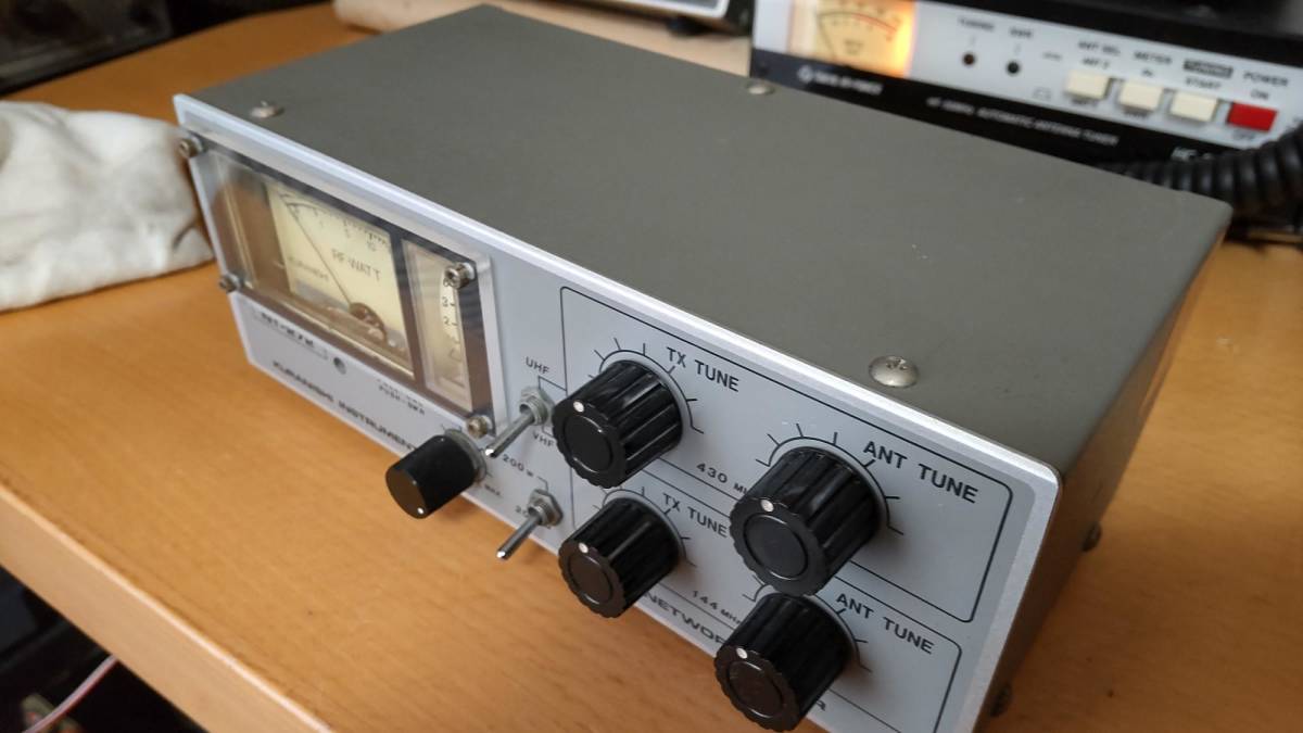 アンテナ チューナー NT−272 デュアルバンド KURANISHI NT-272 144/430MHz デュアルバンド アンテナチューナー現状