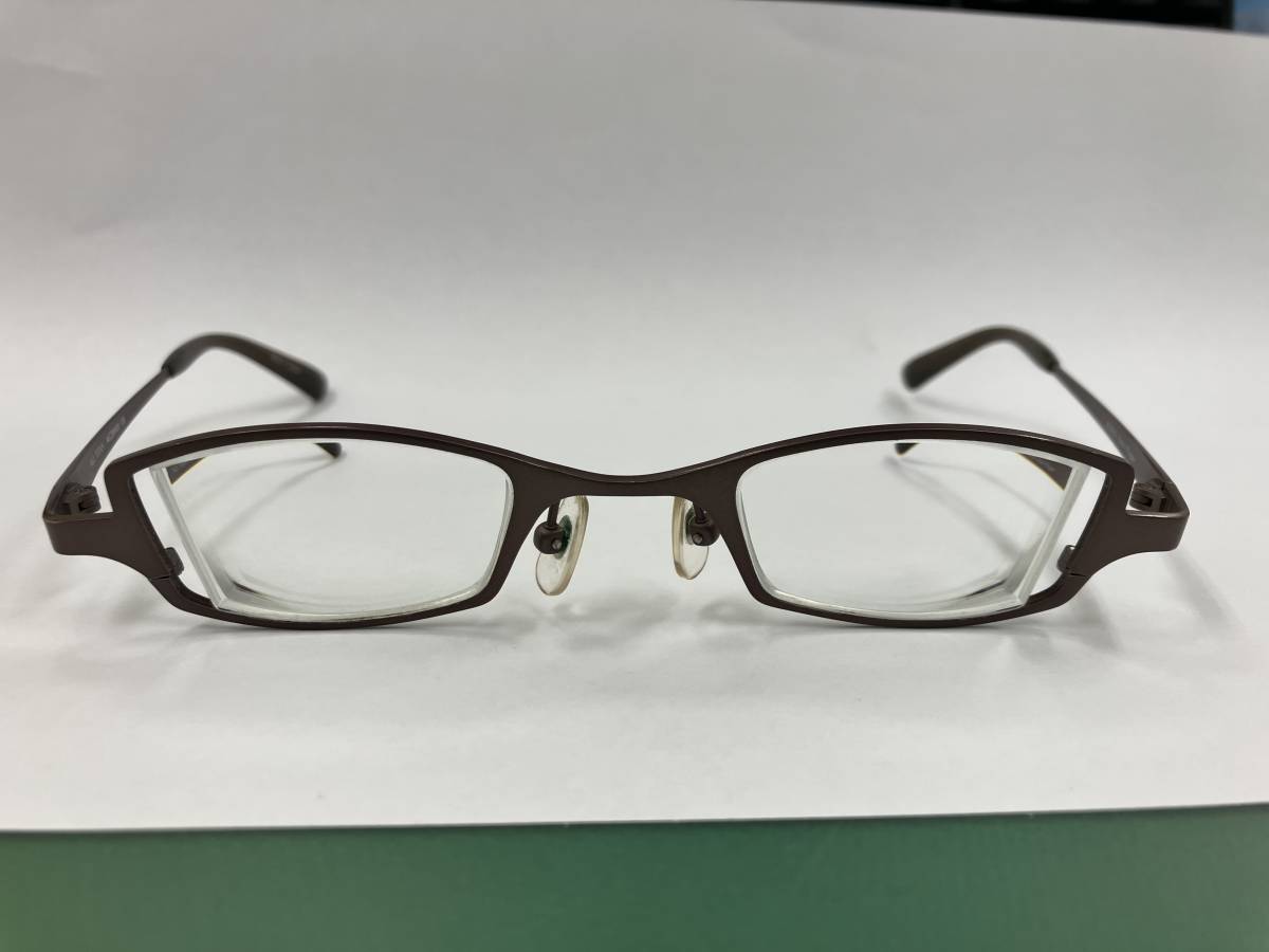 ウスカルメガネ　Plugner　色ブラウン
