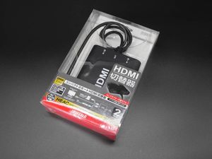 ■□BUFFALO/バッファロー HDMI 切替器 BSAK202 コンパクト 2ポート FullHD1080 3D対応 A
