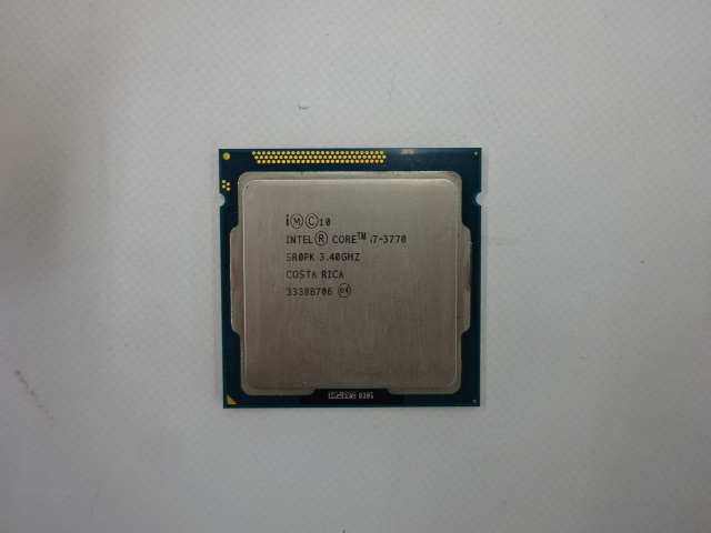 B3-051038 ☆ Intel CPU Core i7 3770 SR0PK 3.4GHz 【公式通販】