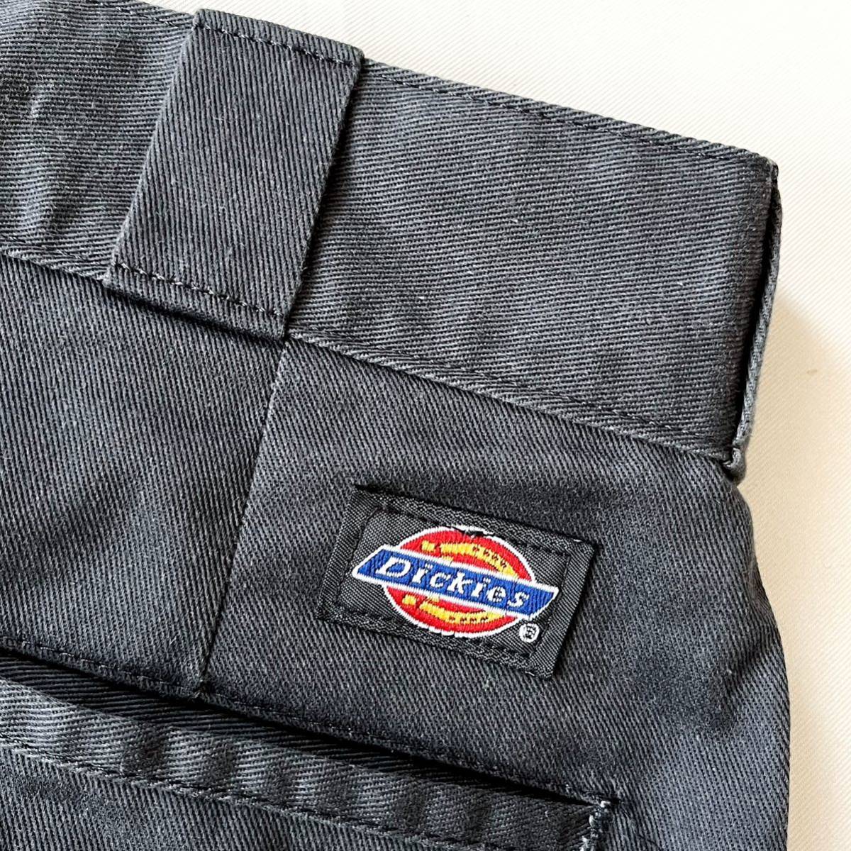 90〜00s USA製 Dickies874 ワークパンツ チャコールグレー W32