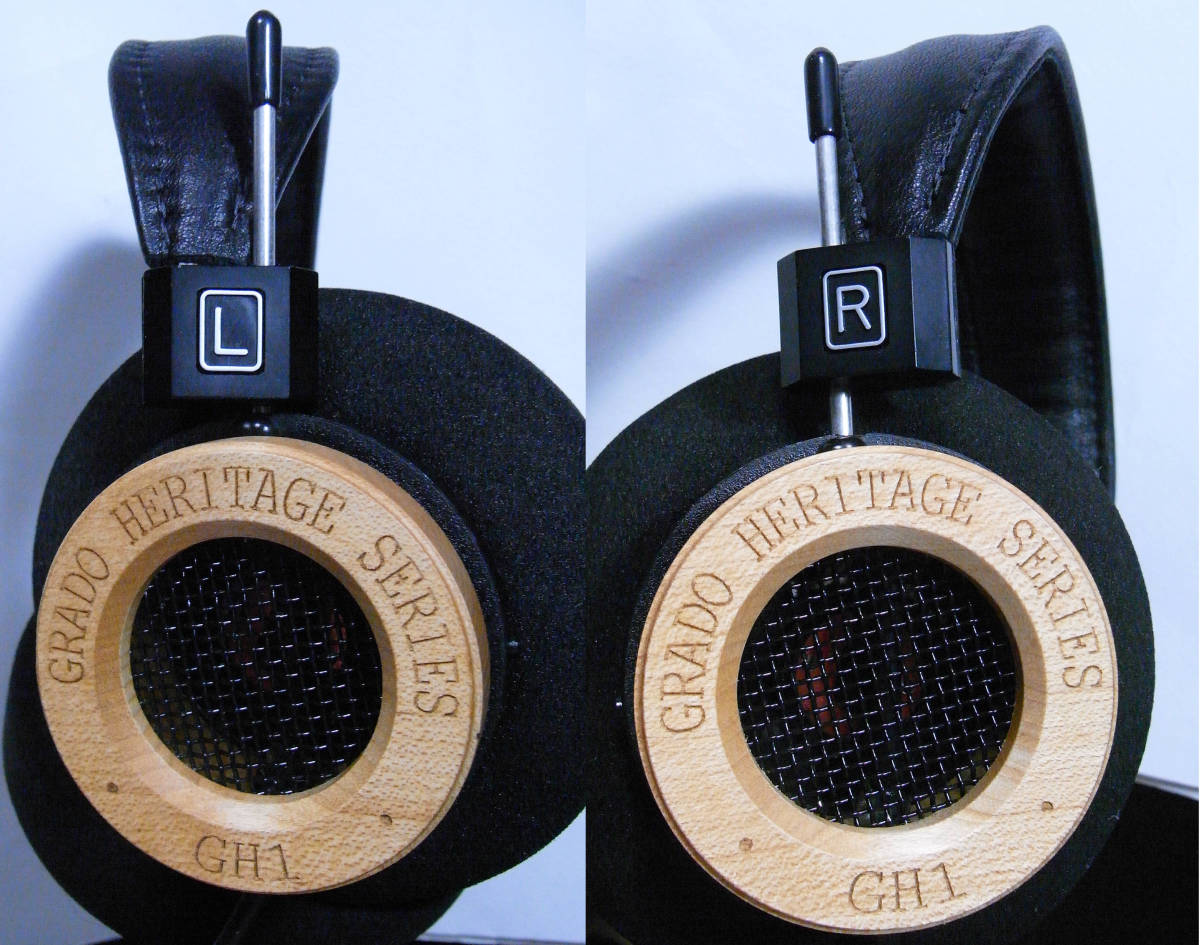 GRADO GH-1 ヘッドフォン 中古良品 GH1 GRADO - 限定生産オープン型