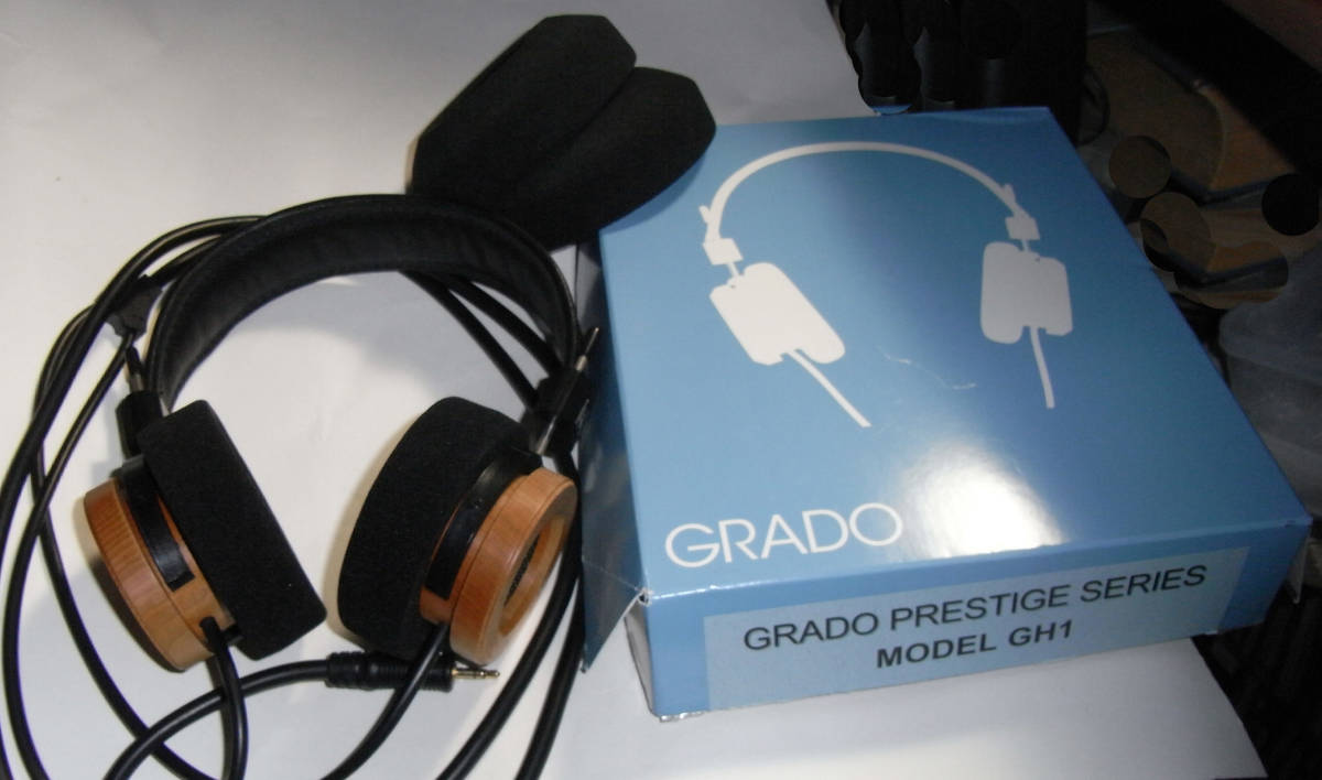 GRADO GH-1 ヘッドフォン 中古良品 GH1 GRADO - 限定生産オープン型