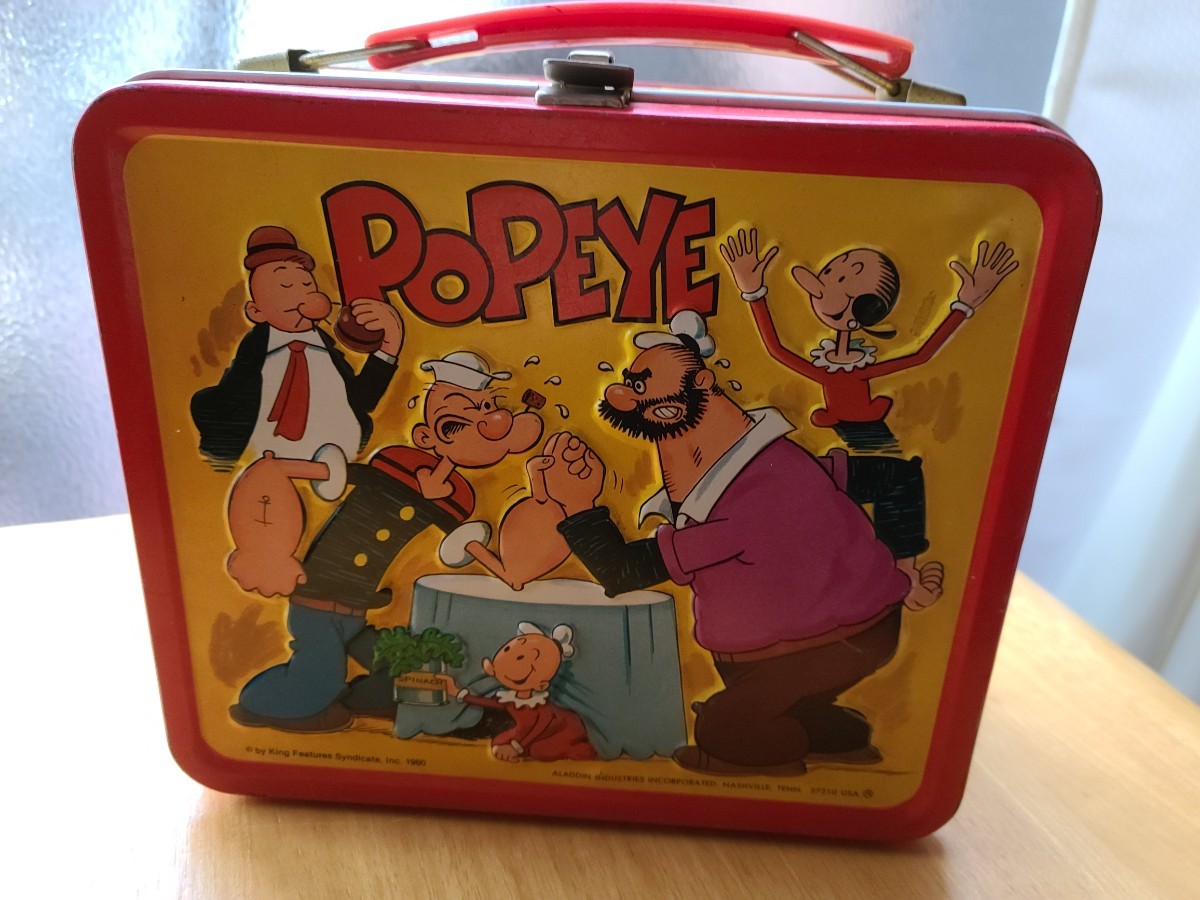 1982 ’ アラジン E.T. ヴィンテージ ランチボックス 水筒付き
