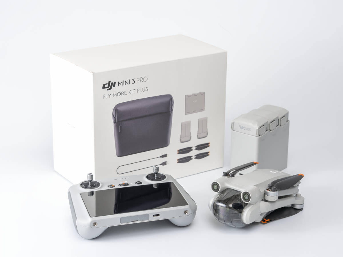 美品】DJI mini3 pro RC付属 + fly more kit Plus CareRefresh有効