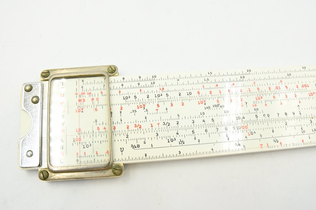 Ductuler Ruler SUN HEMMI ヘンミ 計算尺