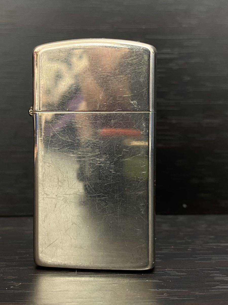 爆買い，2026 ② STERLING ZIPPO スターリングシルバー スリム ジッポ オイルライター 無地 喫煙具 1998年製(Zippo)｜売買されたオークション情報、yahooの商品情報をアーカイブ公開 - オークファン Zippo