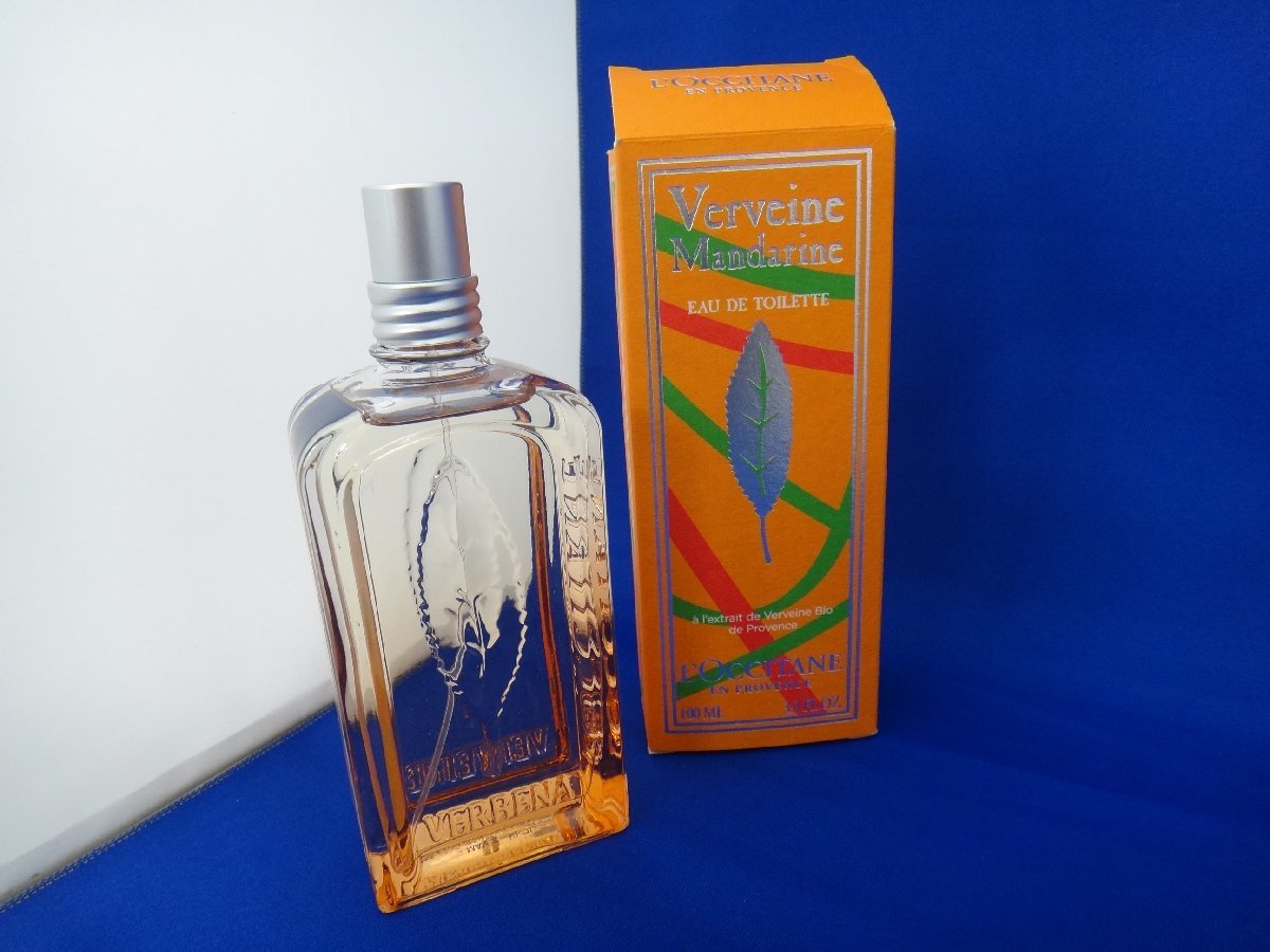 HTK528)L’OCCITANE/ロクシタン/マンダリン/ヴァーベナ/100ml/オードトワレ/未使用/