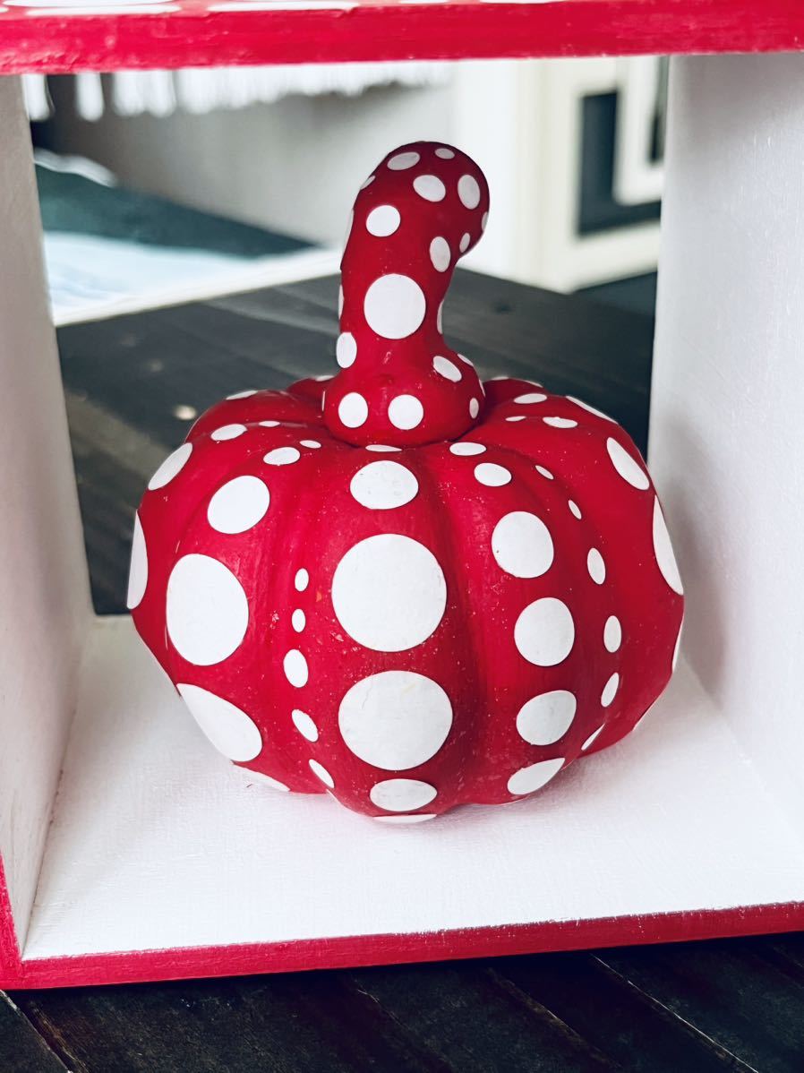草間彌生 かぼちゃ オブジェ 美術展 国立美術館 展示品 非売品 現代アート 草間彌生 かぼちゃ オブジェ 美術展 草間 弥生 国立美術館 展示品